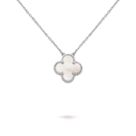 Clover Leaf Necklace,925 Silver, 18k Gold Plated - Image 36