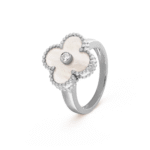 Gold-Plated Floral Motif Ring – 925 Silver - Image 17