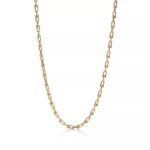Small Link Necklace · 18K Gold Plated · 18-Inch Chain
