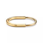 Lock Bangle · 18K Gold Plated · Medium Size