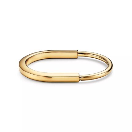 Lock Bangle · 18K Gold Plated · Medium Size