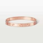 Gold-Plated CZ Minimal Bangle Bracelet (0.24") - Image 5