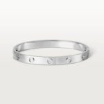 Gold-Plated CZ Minimal Bangle Bracelet (0.24") - Image 11