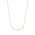 Smile Pendant Necklace · 18K Gold Plated · Small Zirconia Accent - Image 9