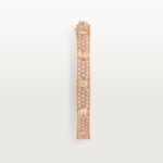 Wide Pavé Bangle Bracelet · 18K Gold Plated · Zirconia Cuff - Image 10