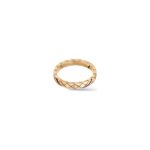 Gold-Plated Quilted Ring | 925 Silver - Image 10
