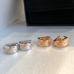 Gold-Plated Textured Pattern Earrings - Image 10