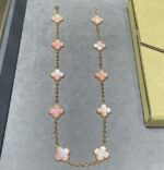 Clover Leaf Necklace · 925 Silver · 18K Gold Plated - Image 20