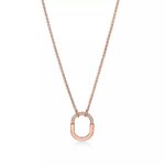 Small Lock Pendant Necklace · 18K Gold Plated · Adjustable Chain - Image 11