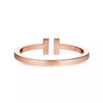 Square T Open Bangle · 18K Gold Plated · Medium Size - Image 11