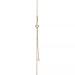 Minimalist Knot Pendant Necklace · 18K Gold Plated · Adjustable Chain - Image 9