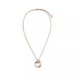 Small Circle Pendant Necklace · 18K Gold Plated · Adjustable Chain - Image 12