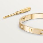 Gold-Plated CZ Minimal Bangle Bracelet (0.24") - Image 24