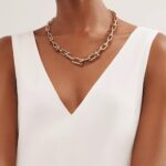 Minimalist Link Necklace · 18K Gold Plated · 18" Chain - Image 13