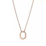 Small Lock Pendant Necklace · 18K Gold Plated · Adjustable Chain - Image 13