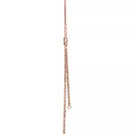 Small Lock Pendant Necklace · 18K Gold Plated · Adjustable Chain - Image 14