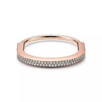 Lock Bangle with Zirconia · 18K Gold Plated · PVD 5x Layered - Image 14