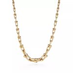 Minimalist Link Necklace · 18K Gold Plated · 18" Chain - Image 2