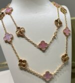 Gold-Plated Multi-Motif Long Necklace - Image 36
