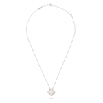 Clover Leaf Necklace,925 Silver, 18k Gold Plated - Image 41