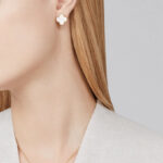 Clover Leaf Earrings · 925 Silver · 18K Gold Platedachite - Image 2