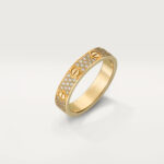 Gold-Plated CZ Band Ring (4mm) - Image 2