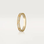 Gold-Plated CZ Slim Band Ring - Image 2