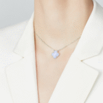 Clover Leaf Necklace,925 Silver, 18k Gold Plated - Image 33