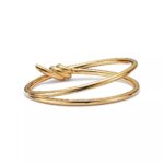 Knot Bracelet · 18K Gold Plated · PVD 5x Layerede - Image 3