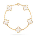 Clover Leaf Bracelet · 925 Silver · 18K Gold Plated - Image 27