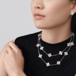 Clover Leaf Earrings · 925 Silver · 18K Gold Platedachite - Image 17