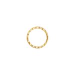 Gold-Plated Quilted Ring | 925 Silver - Image 3