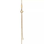 Small Knot Pendant Necklace · 18K Gold Plated · Zirconia · Adjustable Chain - Image 4