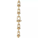 Minimalist Link Necklace · 18K Gold Plated · 18" Chain - Image 4