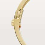 Wide Pavé Bangle Bracelet · 18K Gold Plated · Zirconia Cuff - Image 4