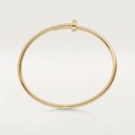 Gold-Plated Slim Open Bangle | 2.5mm - Image 4