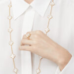 Gold-Plated Floral Motif Ring – 925 Silver - Image 5