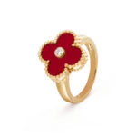 Gold-Plated Floral Motif Ring – 925 Silver - Image 6