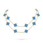 Gold-Plated Multi-Motif Long Necklace - Image 6