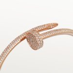 Gold-Plated Open Bangle with Cubic Zirconia | 3.5mm - Image 6