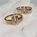 Rose Gold–Plated CZ Open Band Ring – 925 Silver - Image 6
