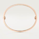 Gold-Plated CZ Minimal Bangle Bracelet (0.24") - Image 20