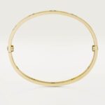 Gold-Plated CZ Minimal Bangle Bracelet (0.24") - Image 31