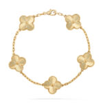 Clover Leaf Bracelet · 925 Silver · 18K Gold Plated - Image 31