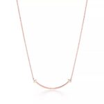 Smile Pendant Necklace · 18K Gold Plated · Small Minimalist Design - Image 8