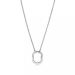 Small Lock Pendant Necklace · 18K Gold Plated · Adjustable Chain - Image 8