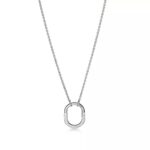 Small Lock Pendant Necklace · 18K Gold Plated · Adjustable Chain - Image 8