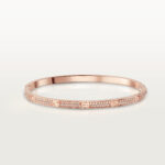 Pavé Screw Bangle · 18K Gold Plated · Cubic Zirconia - Image 6