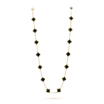 Gold-Plated Multi-Motif Long Necklace - Image 9