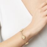 Clover Leaf Bracelet · 925 Silver · 18K Gold Plated - Image 32